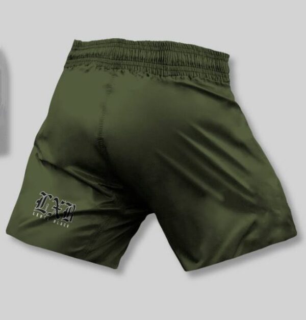 Bermuda MMA Lion "Level Black" Verde - Imagen 2