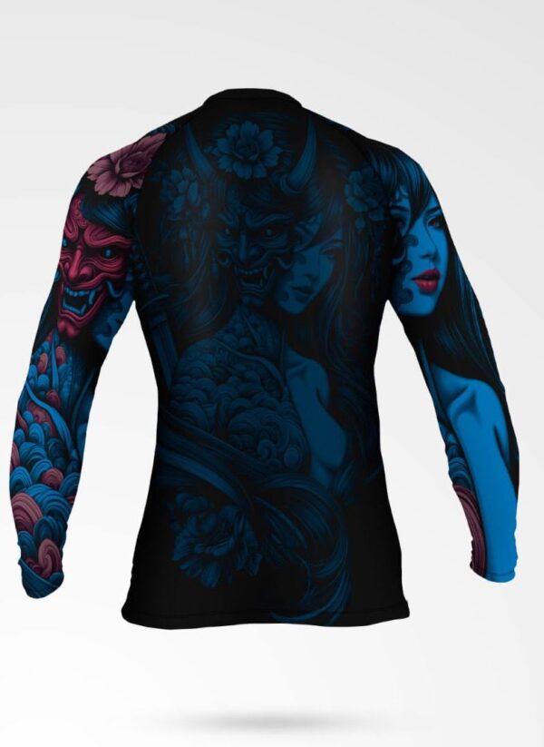 Rashguard Lycra Lion "Oni Geisha" - Imagen 2