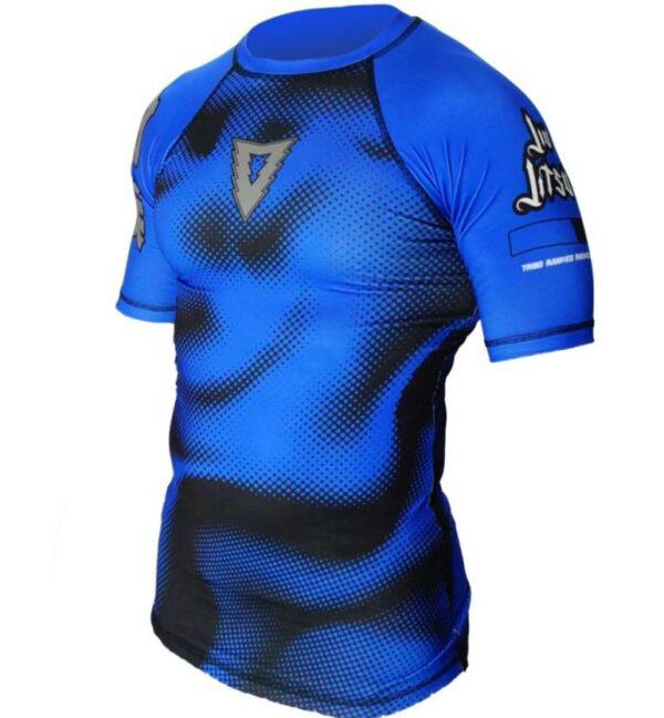 Rashguard Lycra Tribo "Blue Diamond"