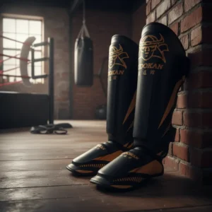 Tibial con Empeine Budokan Luxury