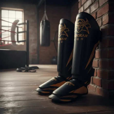 Tibial con Empeine Budokan Luxury