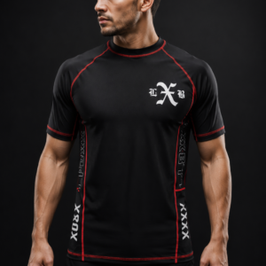 Rashguard Lycra Lion "Level Black"