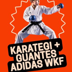 COMBO - Karategi K220C Adidas + Guantin WKF Adidas